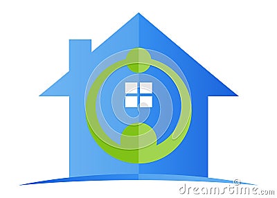 Home for trust Vector Illustration