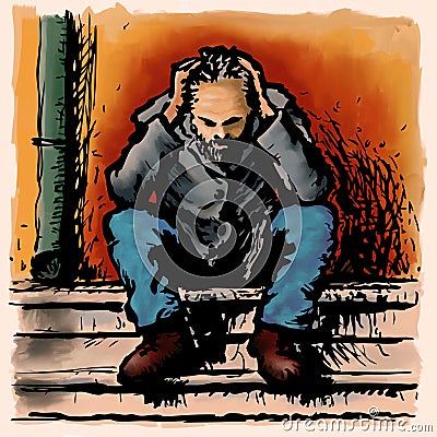 Homeless Stock Photo