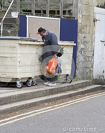 Homeless man Editorial Stock Photo