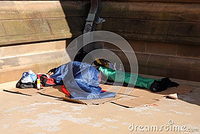 Homeless People Editorial Stock Photo
