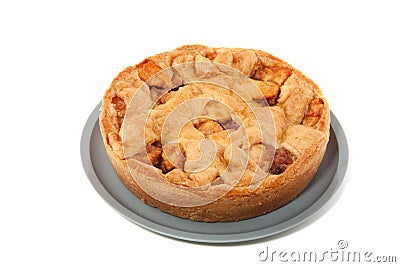 A homemade apple-pie Stock Photo