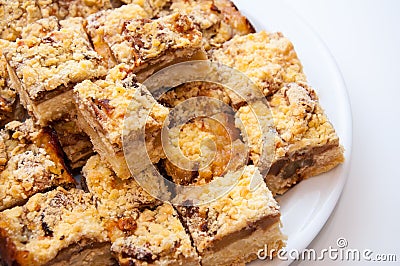 Homemade apple pie Stock Photo