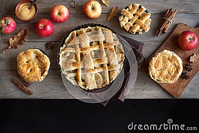 Apple pies Stock Photo