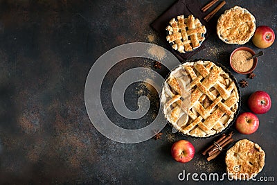 Apple Pies Stock Photo