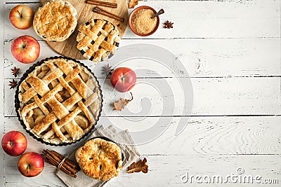 Apple Pies Stock Photo