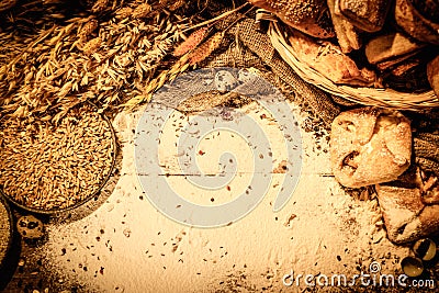 Homemade baked goods Stock Photo