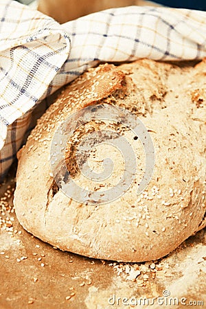 Homemade bread Stock Photo