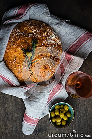 Homemade bread without gluten Stock Photo