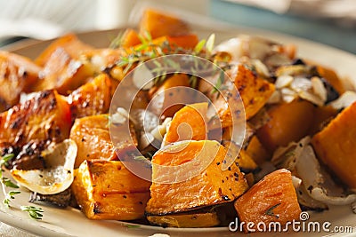 Homemade Cooked Sweet Potato Stock Photo