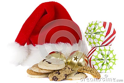 Homemade cookies for Christmas Stock Photo