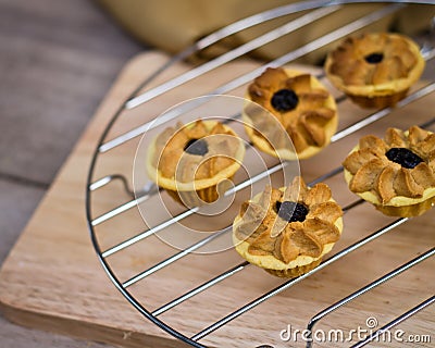 Homemade cup cookie Stock Photo