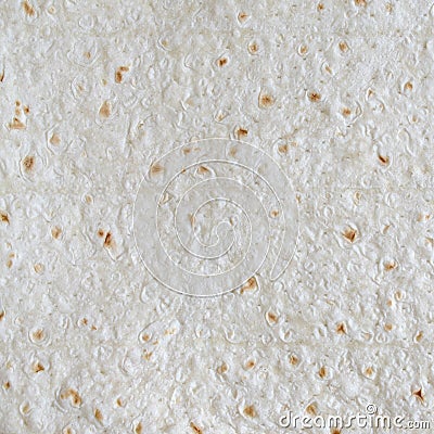 Homemade flat pita bread Turkish lavash background texture top view Stock Photo