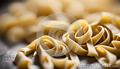 Homemade Gluten Free Fresh Pasta Stock Photo