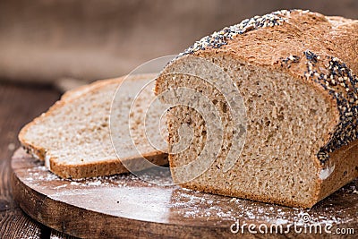 Homemade loaf of bread Stock Photo