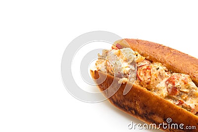 homemade lobster roll Stock Photo