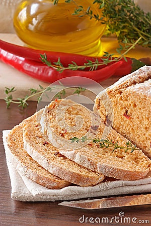 Homemade Mexican bread Stock Photo