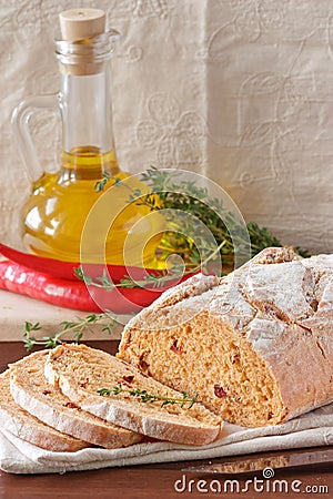 Homemade Mexican bread Stock Photo