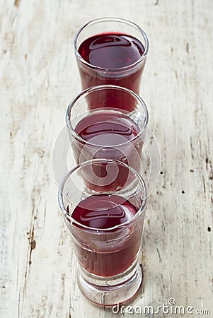 Homemade wine Stock Photo