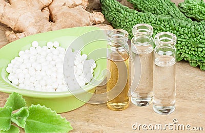 Homeopathy Stock Photo