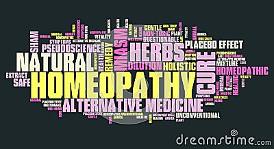 Homeopathy Stock Photo