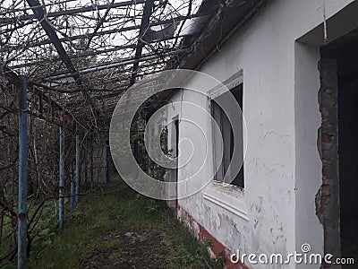 Homes of old times Stock Photo