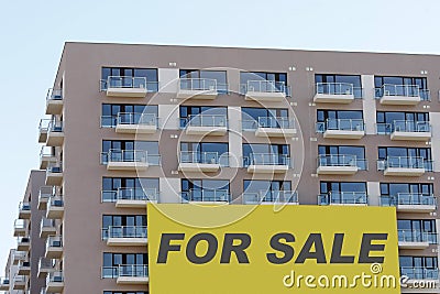 Apartments for sale Stock Photo
