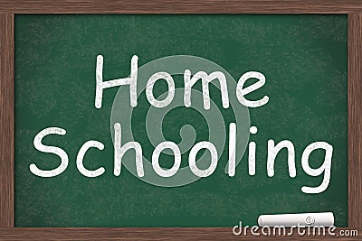 Homeschooling Stock Photo