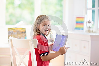 Homeschooling. School from home Stock Photo