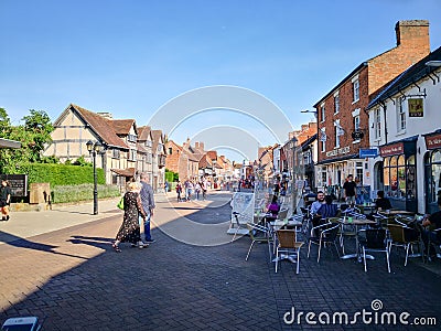 Hometown of Shakespeare Editorial Stock Photo