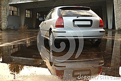 Honda civic Stock Photo