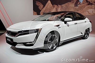 2017 Honda Clarity Fuel Cell Editorial Stock Photo