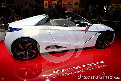 The Honda EV-Ster Concept car Editorial Stock Photo