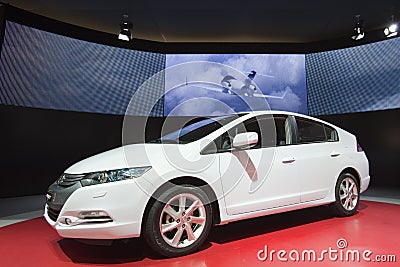 Honda FCX Clarity - 2009 Geneva Motor Show Editorial Stock Photo