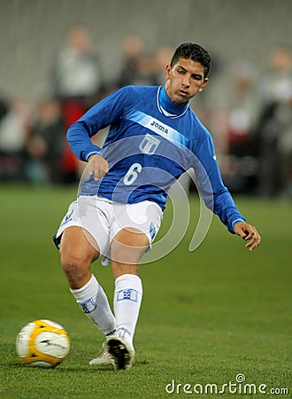 Honduran player Johnny Leveron Editorial Stock Photo