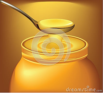 Honey Vector Illustration
