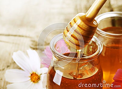 Honey Stock Photo