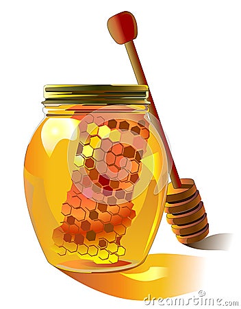 Honey Stock Photo