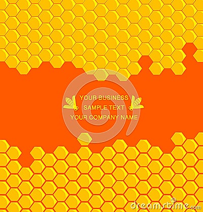 Honey comb Stock Photo