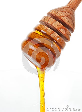 Honey dipper Stock Photo