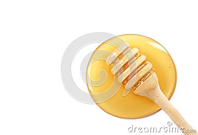 Honey Dipper Stock Photo