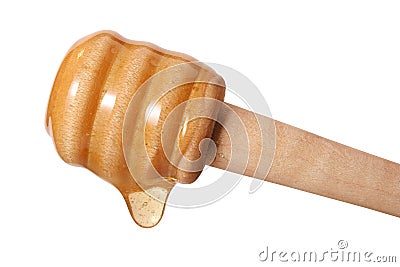 Honey drizzler Stock Photo