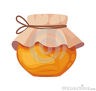 honey glass icon Vector Illustration