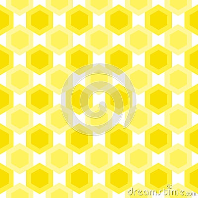 Honey hive pattern seamless Stock Photo