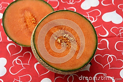 Honey Melon Stock Photo