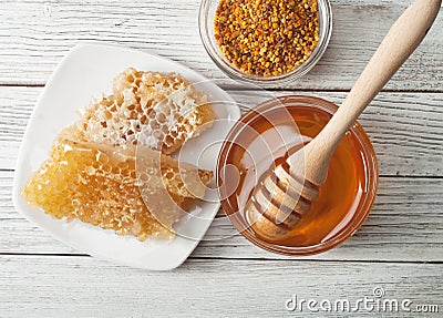 Honey Stock Photo