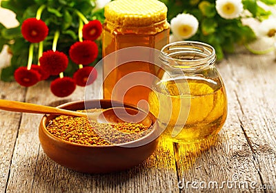 Honey Stock Photo