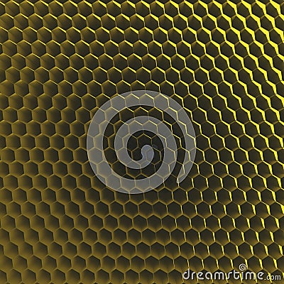 Honeycomb grid texture Stock Photo