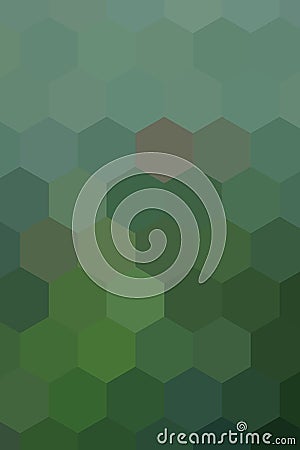 Honeycombs pattern. Multi-colored rectangular pixel background. The texture consisting of multi-colored hexagons Stock Photo