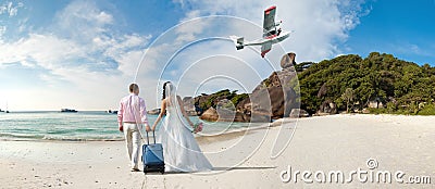 Honeymoon Stock Photo