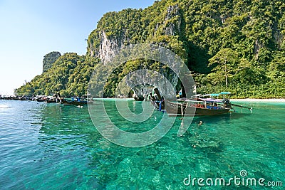 Hong Island, Krabi, Thailand Editorial Stock Photo